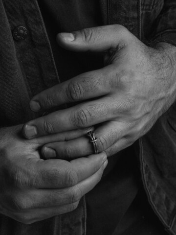 Bague 'REEF KNOT' REYTEL en argent