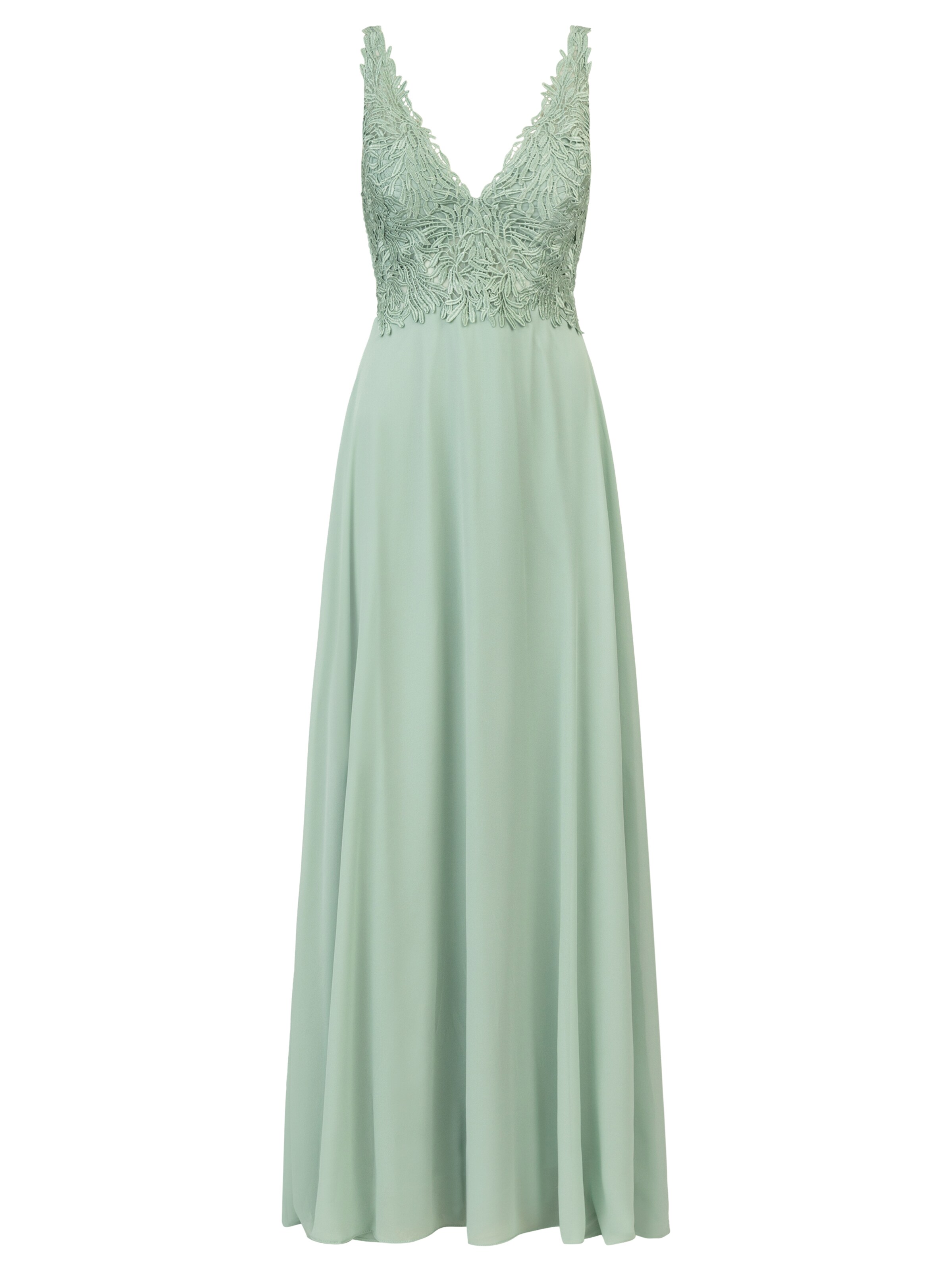 Robe de soirée Kraimod en vert : devant