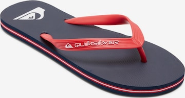 QUIKSILVER Zehentrenner 'Molokai Core' in Rot: Vorderseite