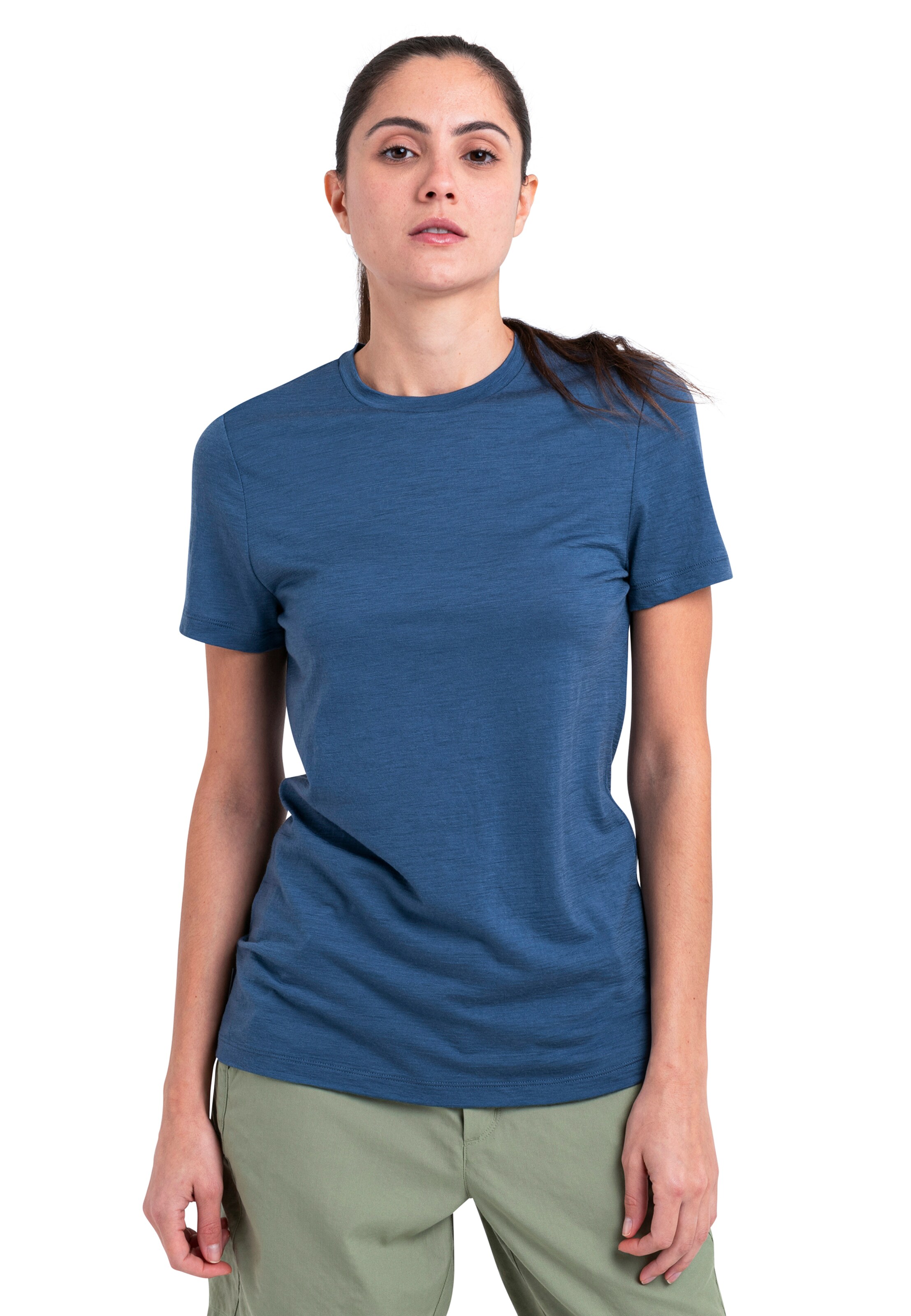 ICEBREAKER Functioneel shirt 'Tech Lite III' in Blauw: voorkant