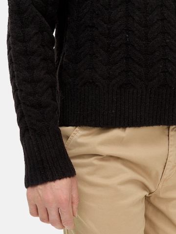 CAMEL ACTIVE Sweater in Black