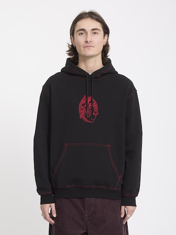 Volcom Sweatshirt in Zwart: voorkant