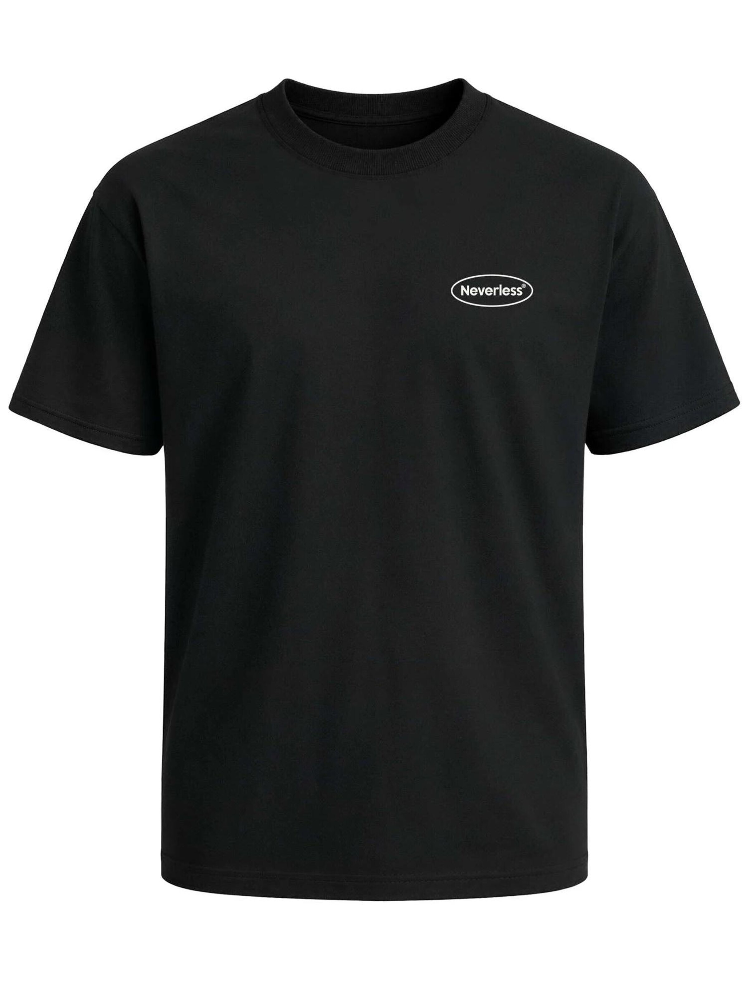 Neverless Shirt 'Beach Dogs' in Black