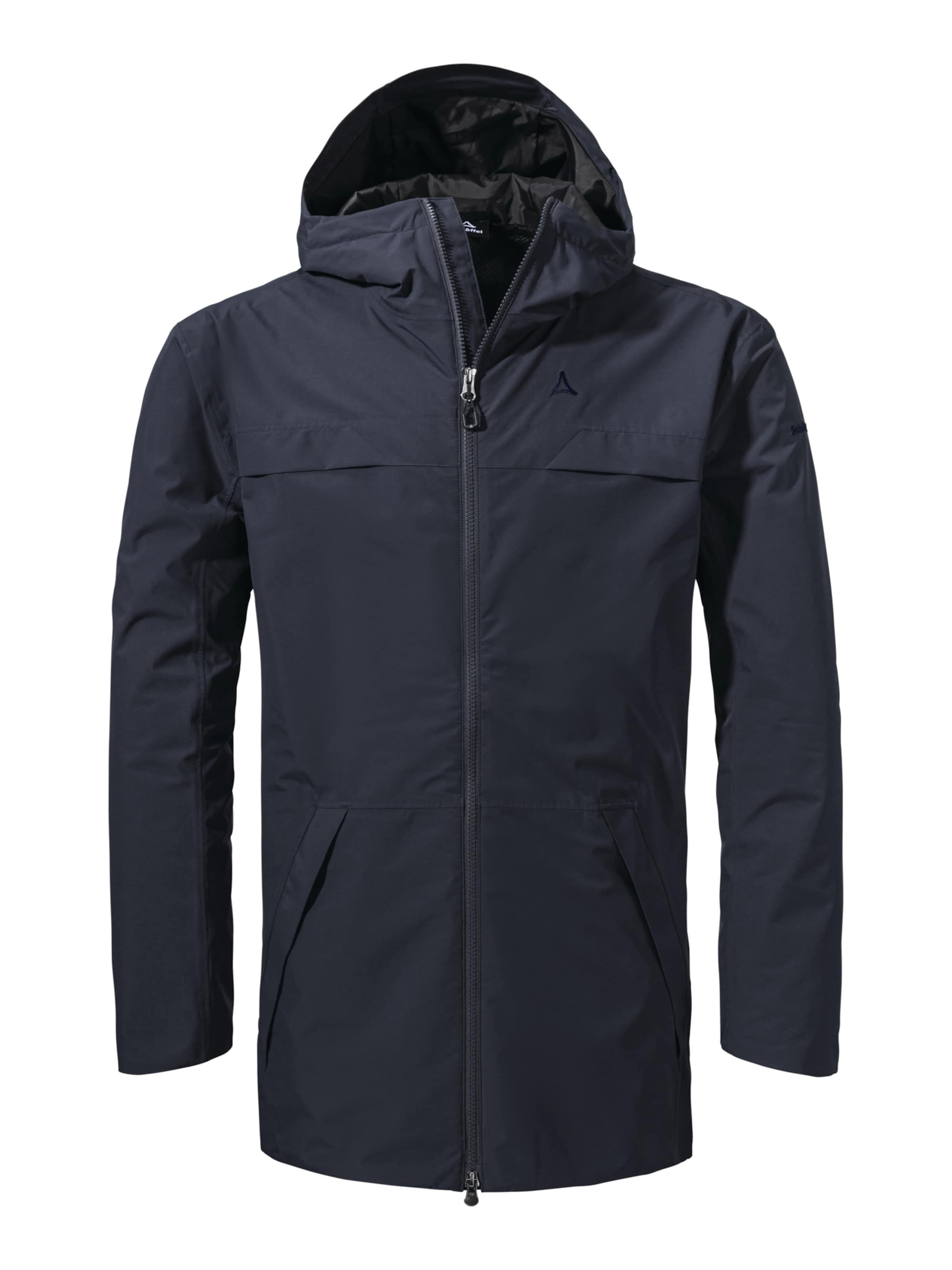 Veste outdoor ' Urban Parka Style Bohorok MNS ' Schöffel en bleu : devant