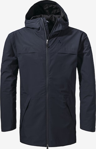 Veste outdoor ' Urban Parka Style Bohorok MNS ' Schöffel en bleu : devant