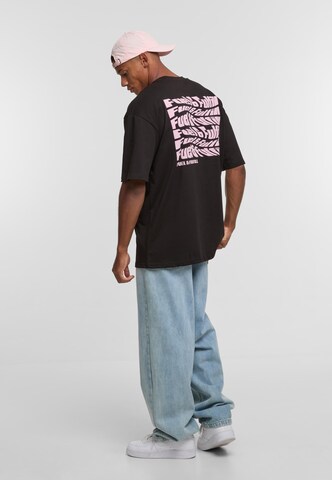DEF Shirt 'Fuel' in Schwarz