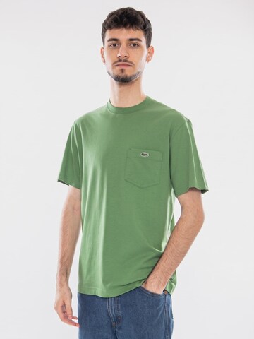 LACOSTE Shirt in Green: front