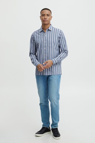 Casual Friday Regular Fit Langarmhemd 'ALVIN' in Blau