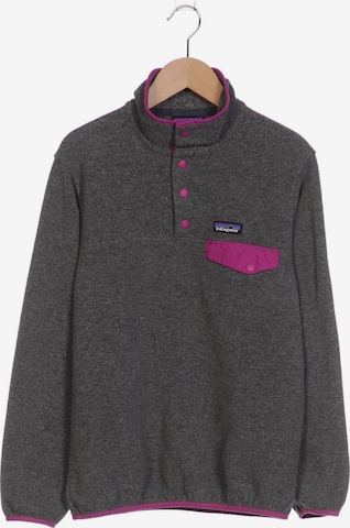 PATAGONIA Sweatshirt & Zip-Up Hoodie in XS in Grey: front