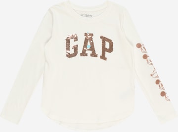 GAP Shirt in Wit: voorkant