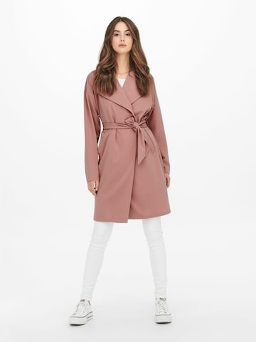 JDY Between-Seasons Coat in Pink