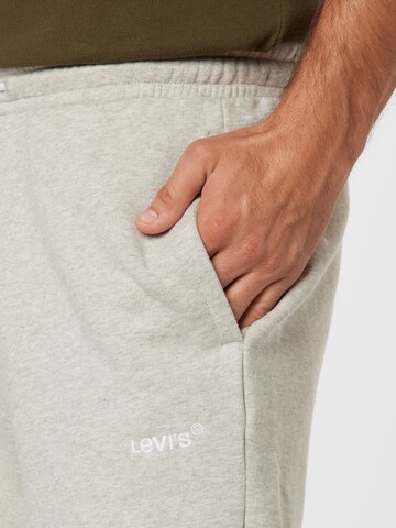 LEVI'S ® Štandardný strih Nohavice 'Red Tab Sweatshort' - Sivá