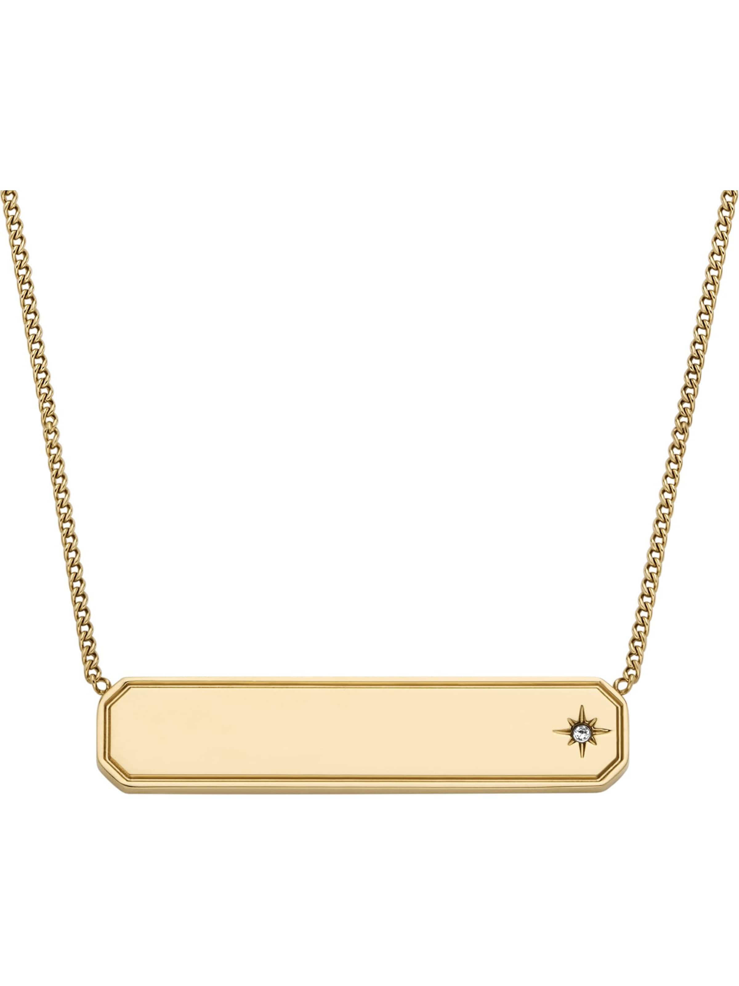 FOSSIL Necklace in Gold