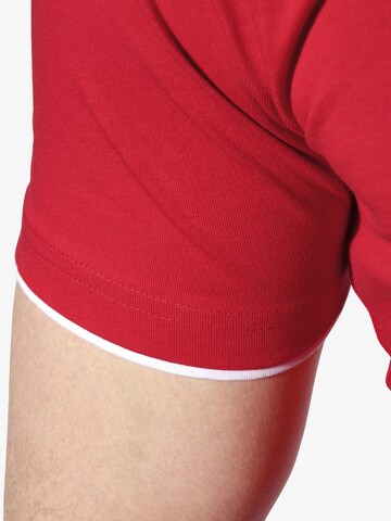 Jan Vanderstorm Shirt ' Flemming ' in Rood