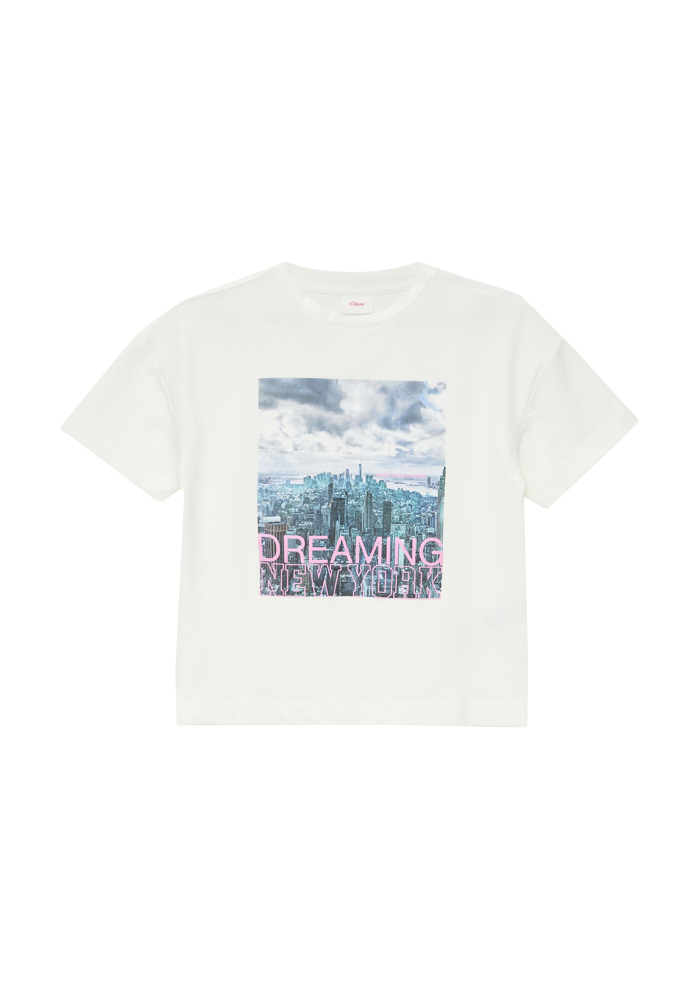 s.Oliver Shirt in Weiß: Vorderseite