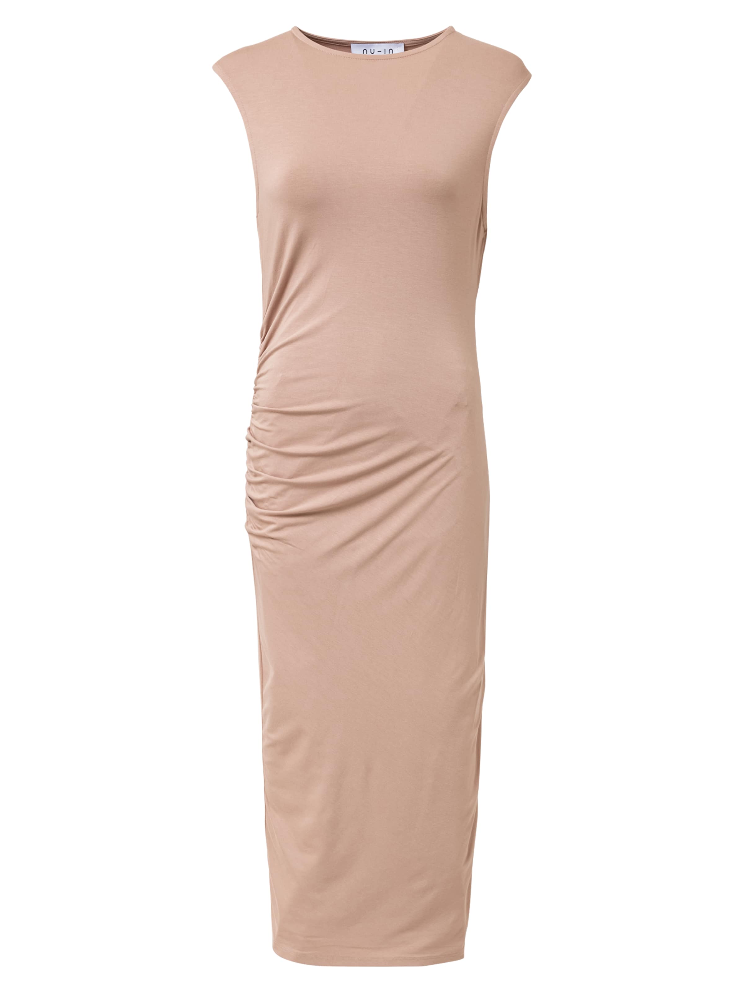 NU-IN Dress in Beige: front