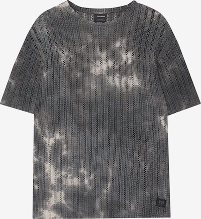 Pull&Bear T-Shirt in grau / weiß, Produktansicht