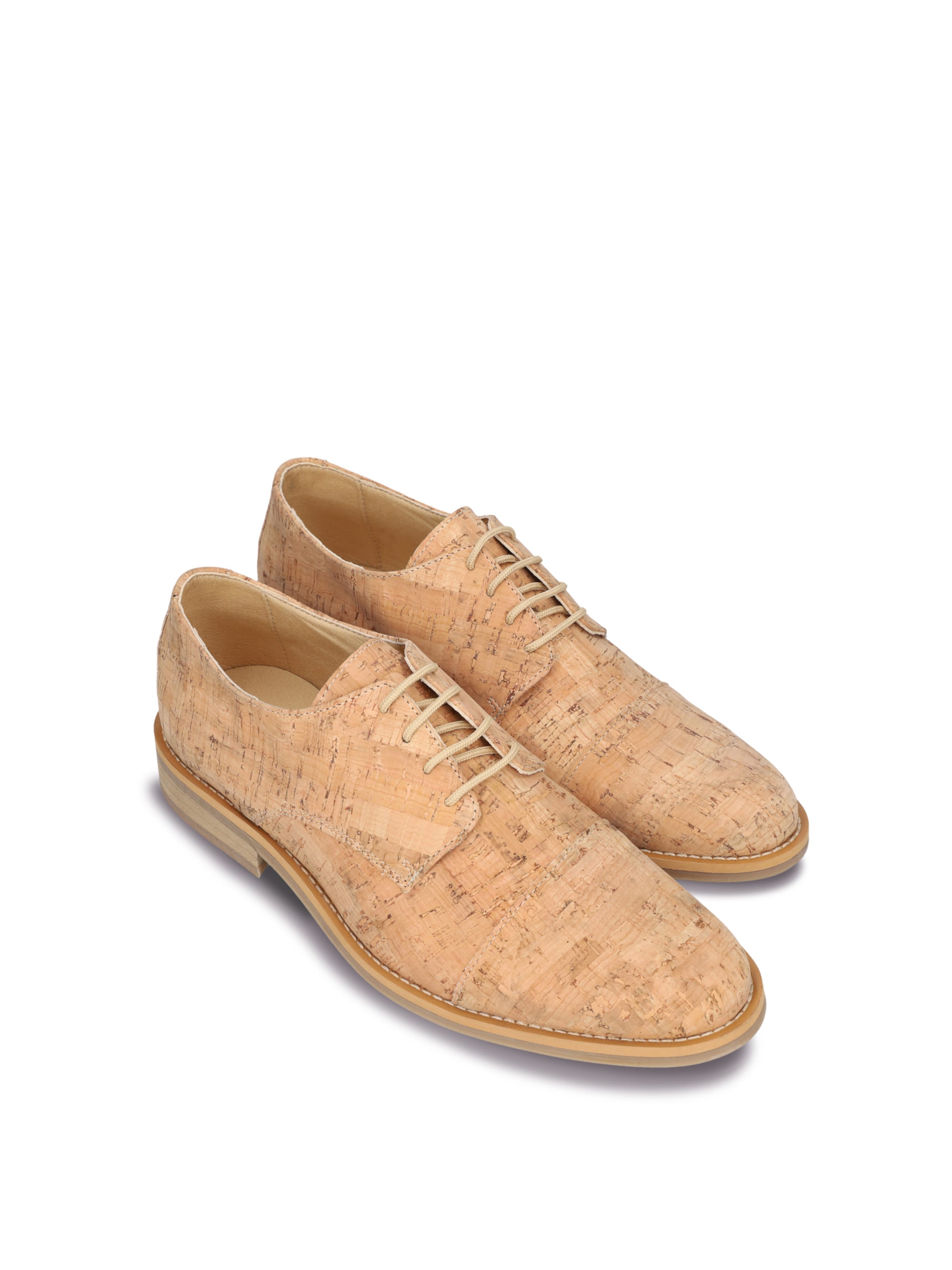 nae Vegan Shoes - Sapato com atacadores em castanho