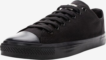 Ethletic Sneakers in Black: front