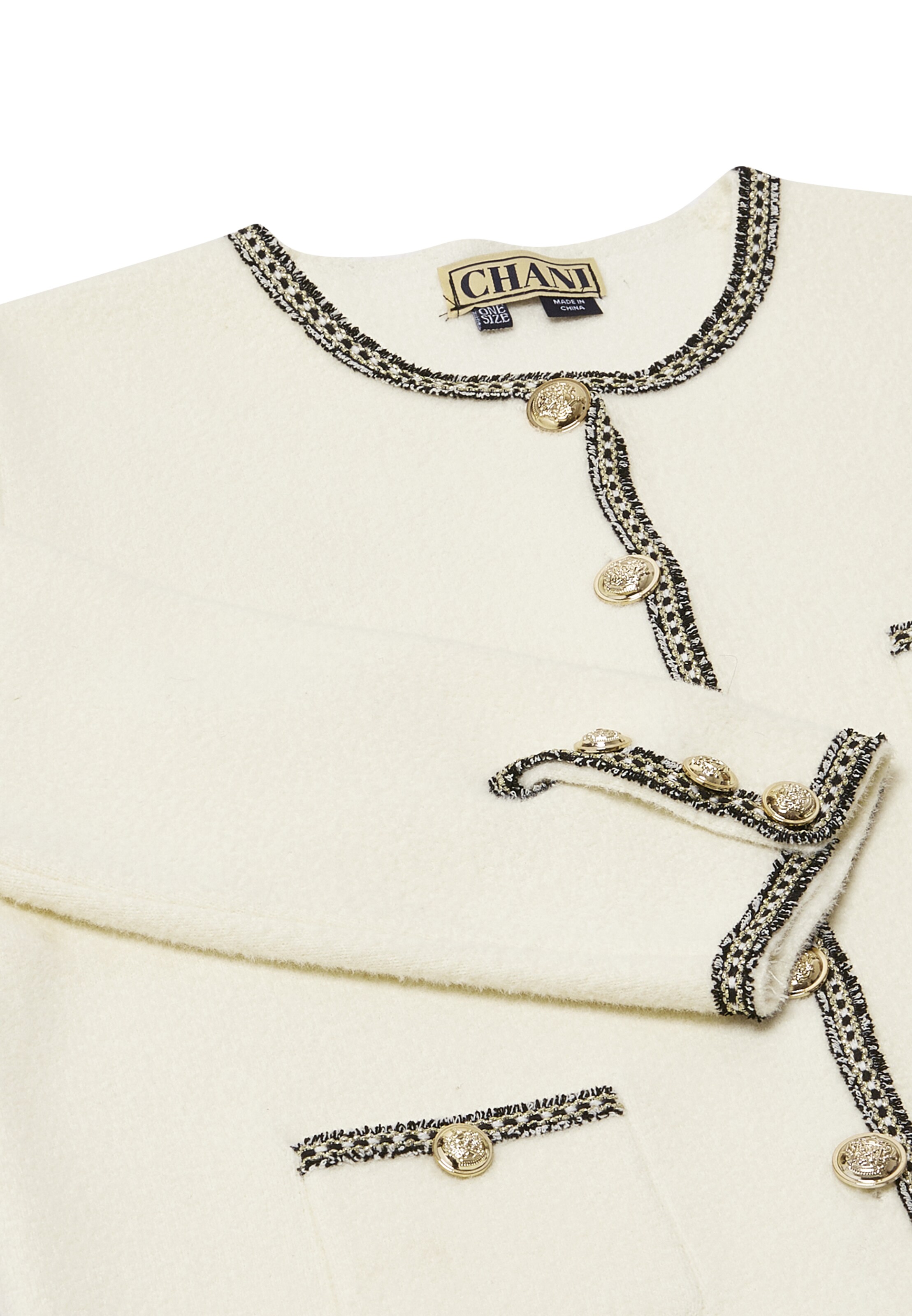 CHANI Вязаная кофта в Белый