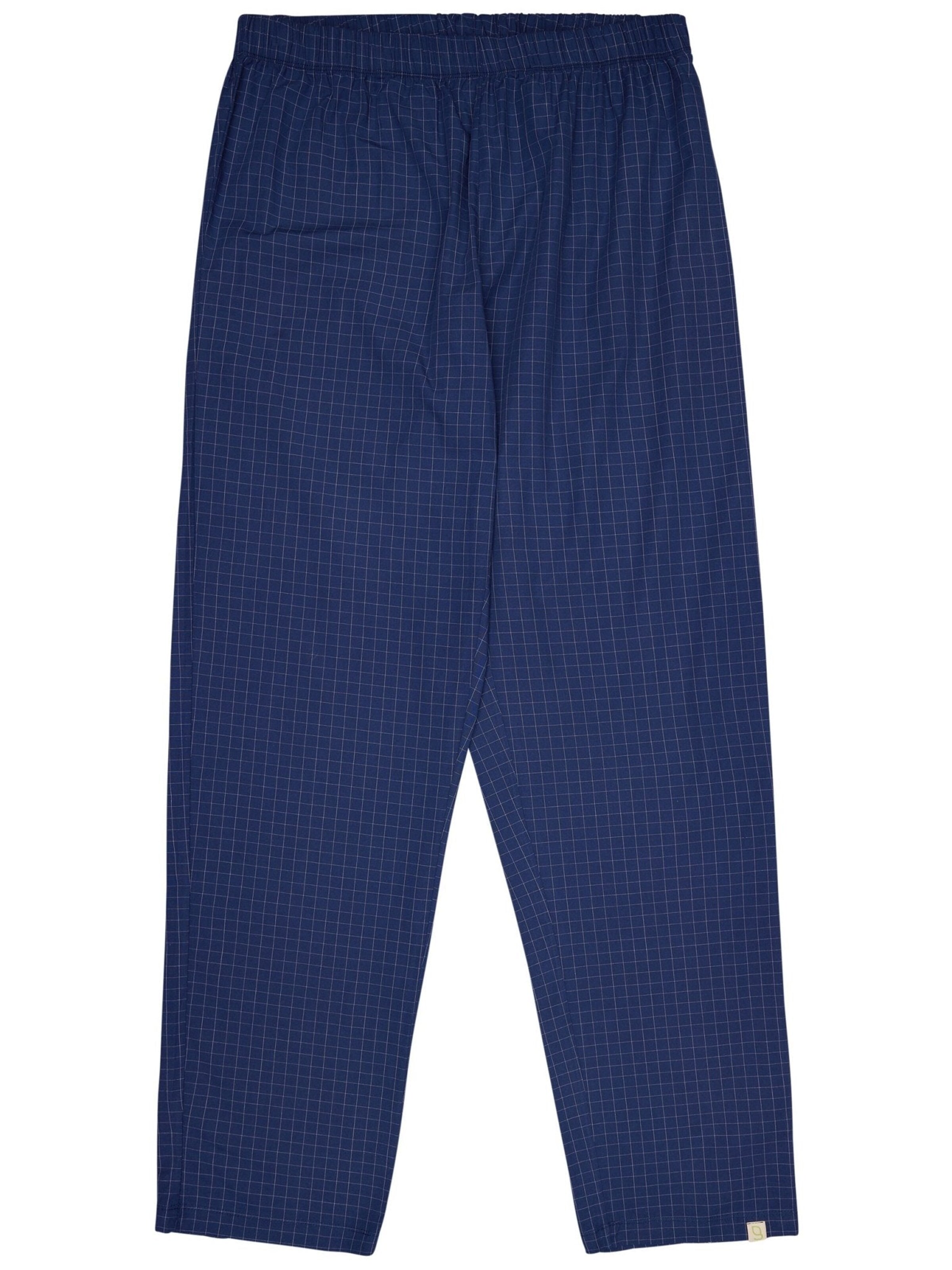 greenjama Pyjamahose‌‌‌‌‌ in Blau: Vorderseite