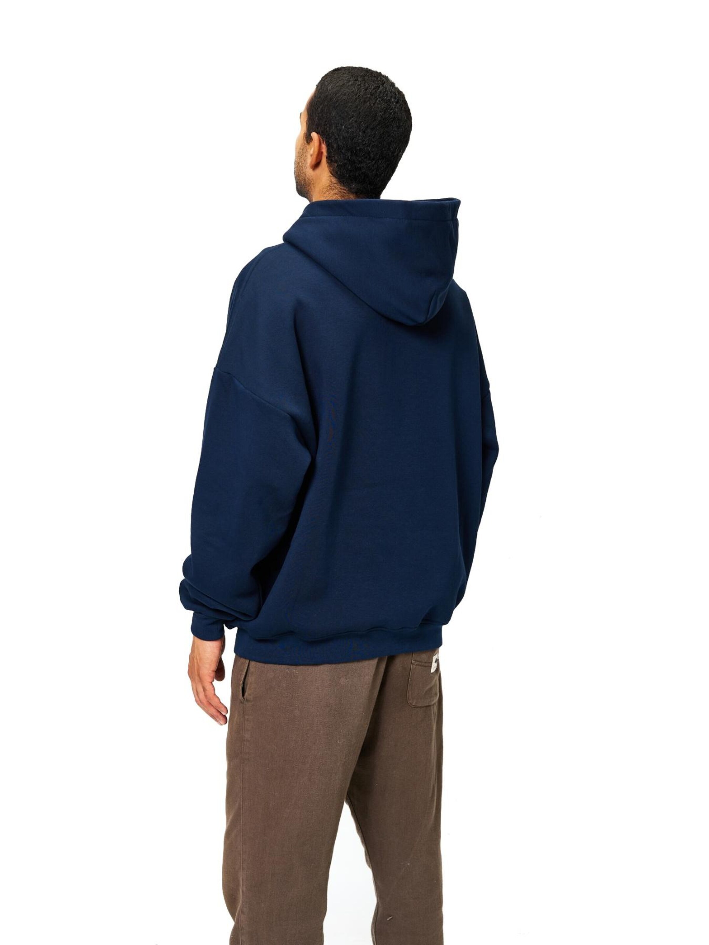 BlankOrder Sweater 'Hoodie navy blau' in Blue
