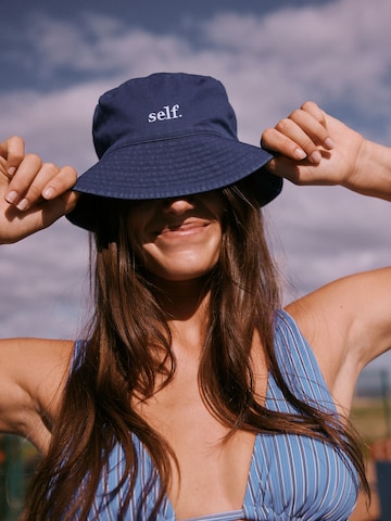 self. Hat in Blue