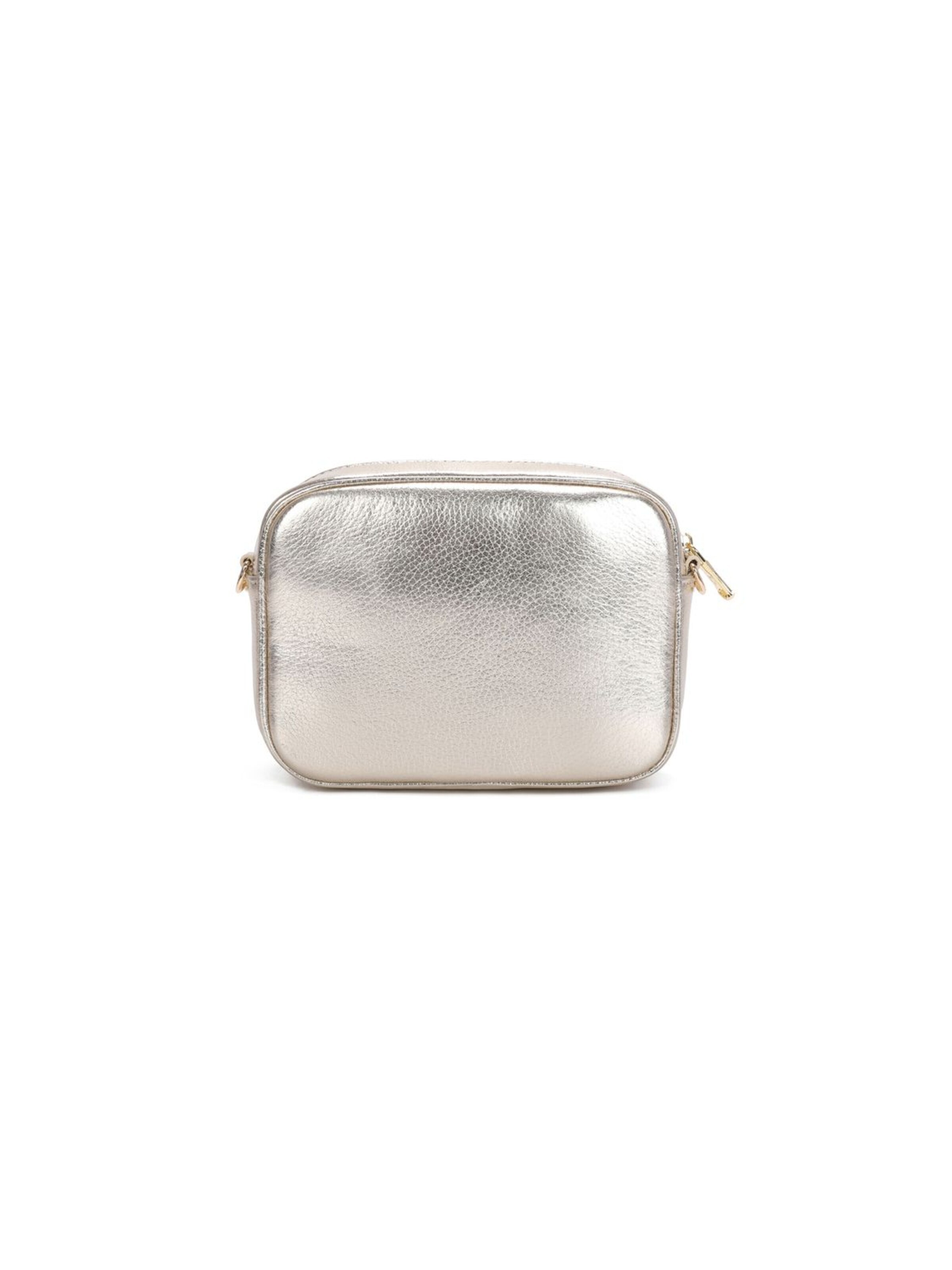 Braccialini Crossbody Bag 'Jinny Leather' in Silver