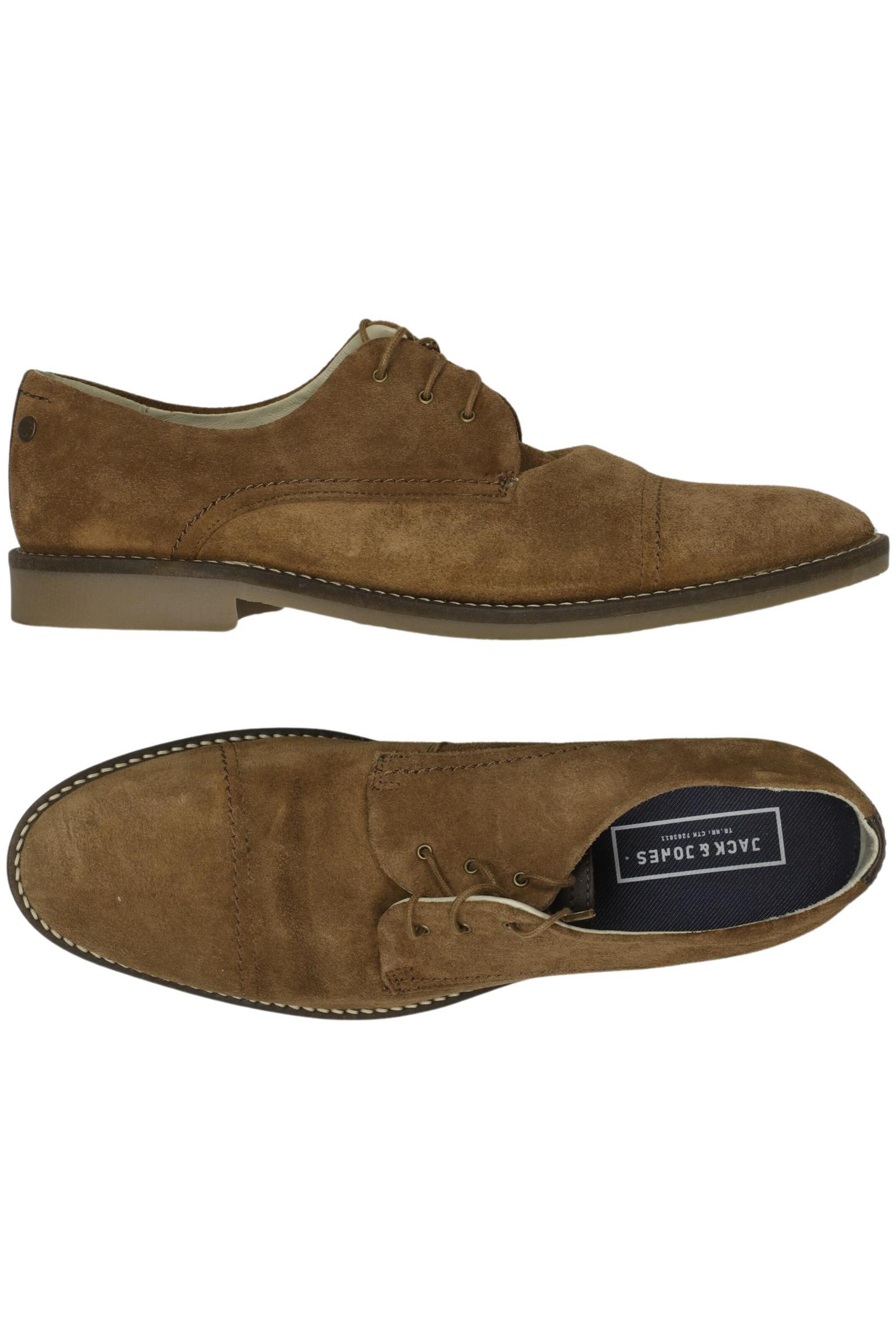 JACK & JONES Flats & Loafers in 44 in Brown: front