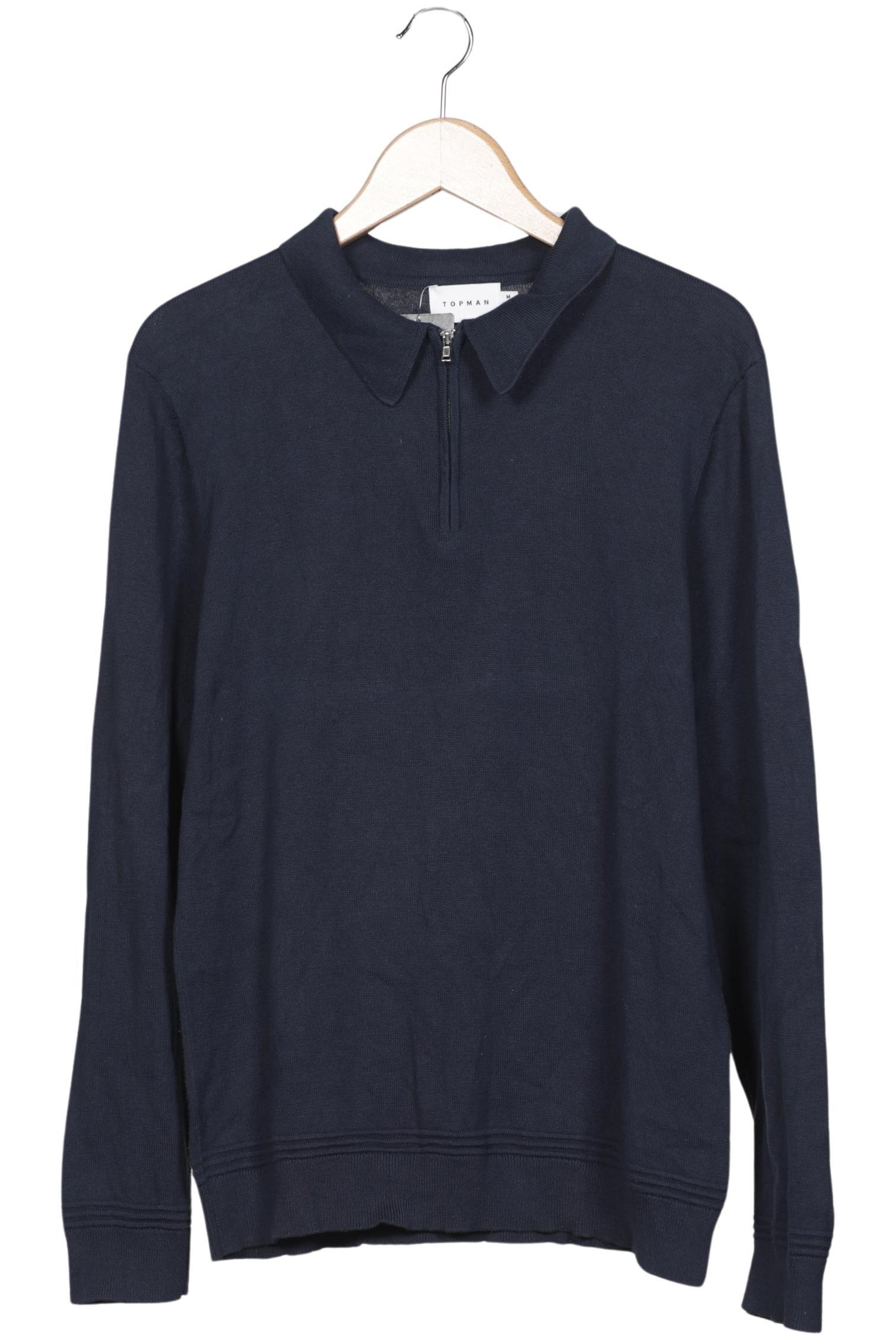 TOPMAN Sweater & Cardigan in M in Blue: front