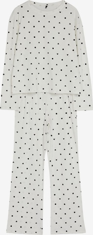 Trendyol Pyžamo - Béžová: predná strana