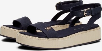 Sandalo con cinturino di TOMMY HILFIGER in blu