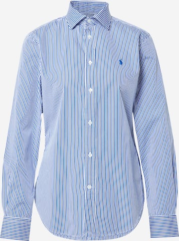 Polo Ralph Lauren Bluse 'Georgia' in Blau: predná strana