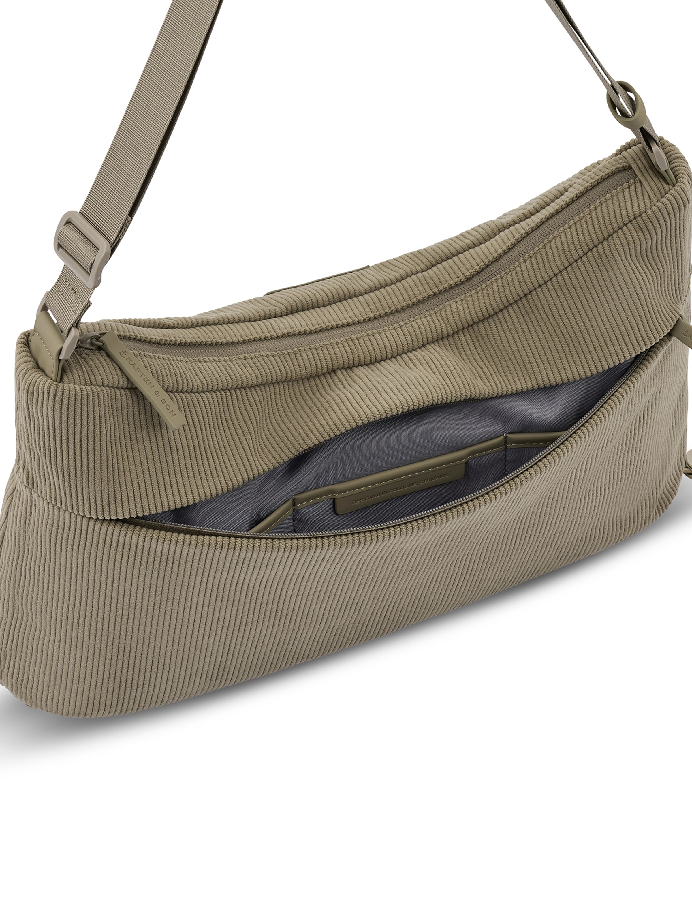 Kapten & Son Чанта за през рамо тип преметка 'Skara' в зелено