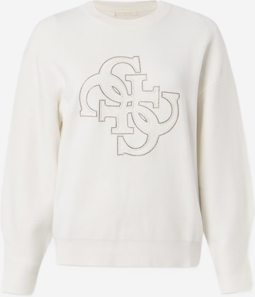 GUESS Pullover 'EVELYN' in Weiß: Vorderseite