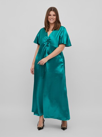 Vila Curve Evening dress 'Sittas' in Green