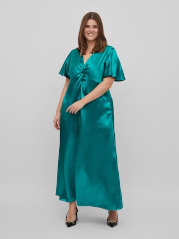 Vila Curve Вечернее платье 'Sittas' в Зеленый
