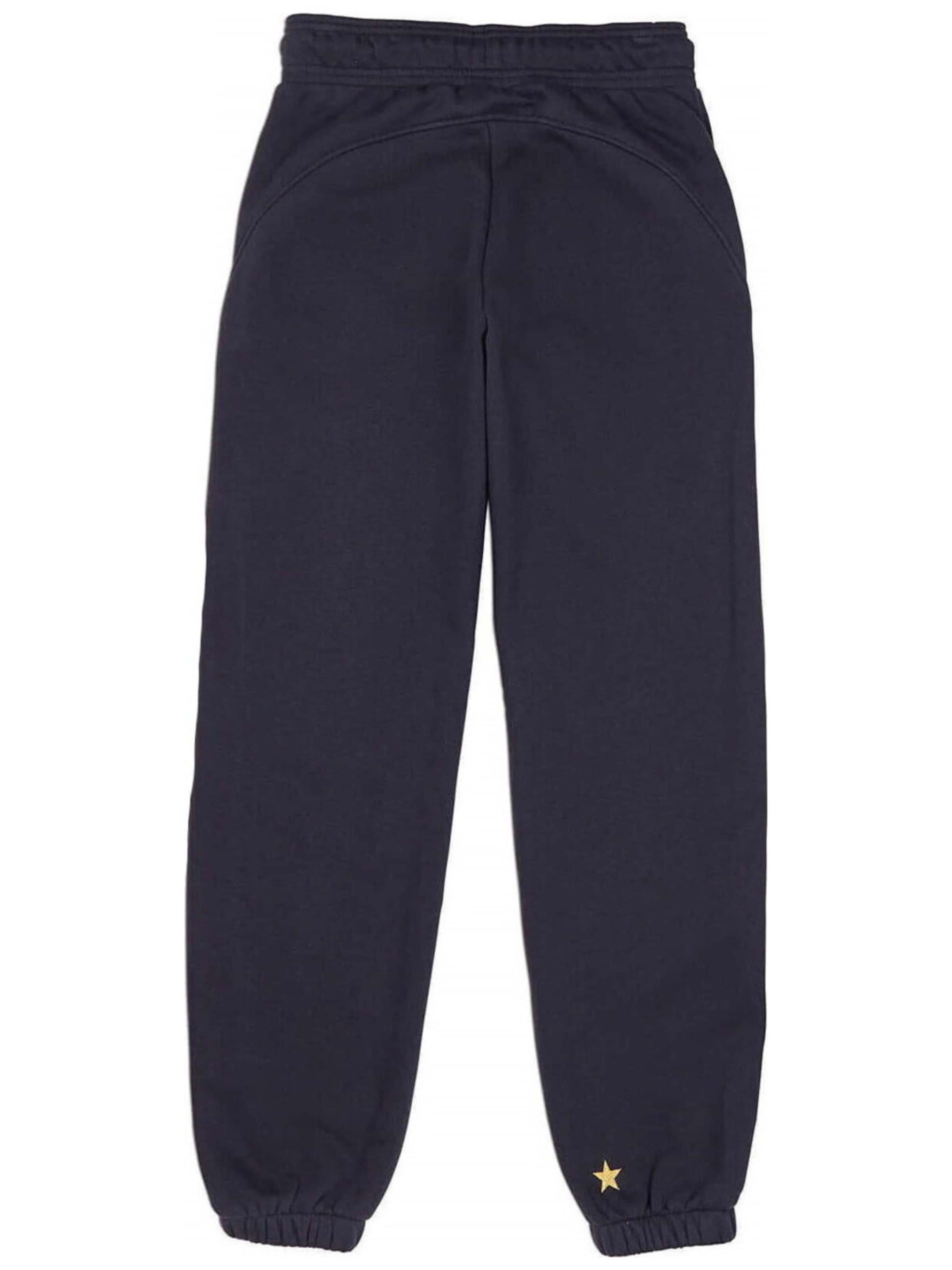 CONVERSE - regular Pantalón deportivo 'Converse Embroided' en negro