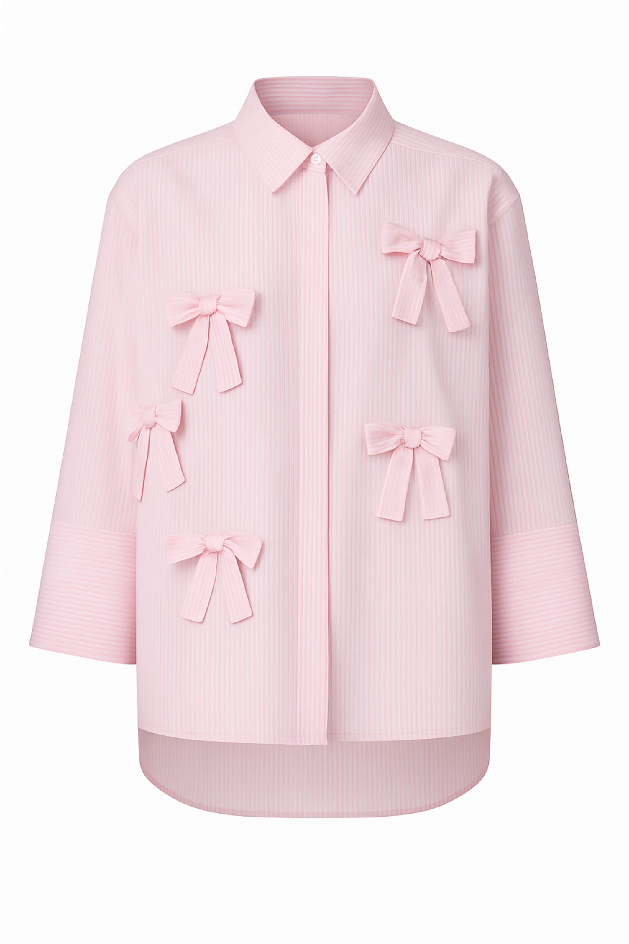 Touche Prive Blouse in Pink: front