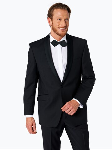 WILVORST Regular Fit Sakko in Schwarz: Vorderseite