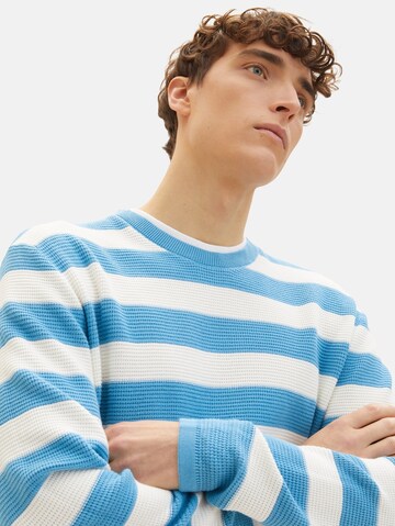 TOM TAILOR DENIM Pullover in Blau