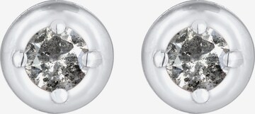 Boucles d'oreilles Elli DIAMONDS en argent : devant