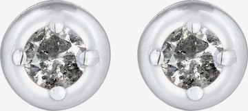 Elli DIAMONDS Oorbellen in Zilver: voorkant