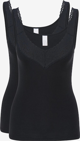 SPEIDEL Unterhemd 'Natalie' in Schwarz: Vorderseite