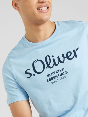 T-Shirt s.Oliver en bleu