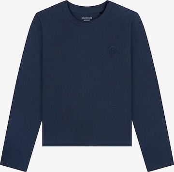 T-shirt ' SCHIESSER 150 YEARS ' SCHIESSER en bleu : devant
