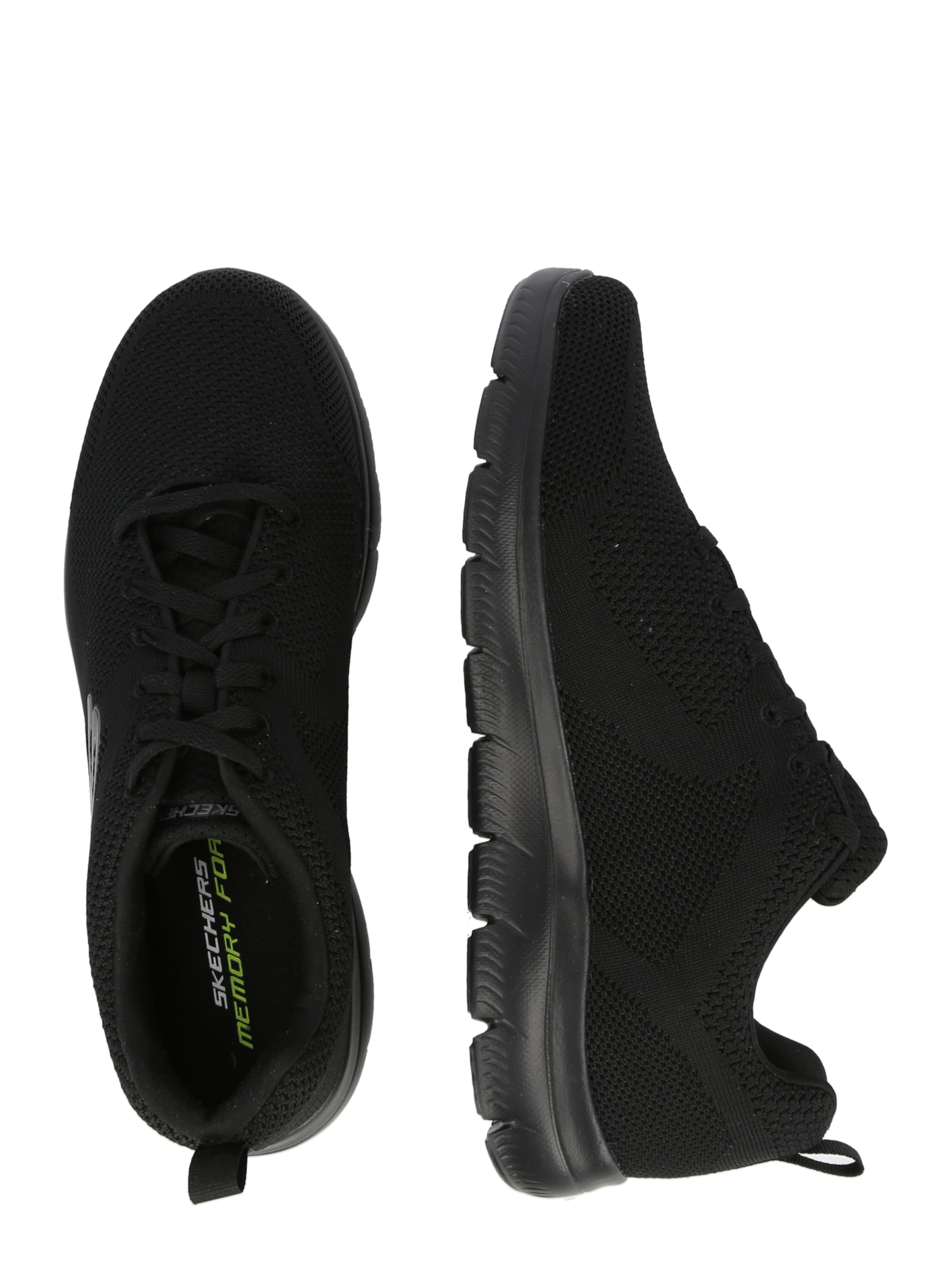 SKECHERS Sneakers laag 'Summits Brisbane' in Zwart