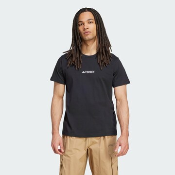 ADIDAS TERREX Functioneel shirt in Zwart