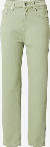 UNITED COLORS OF BENETTON Tapered Jeans in Groen: voorkant