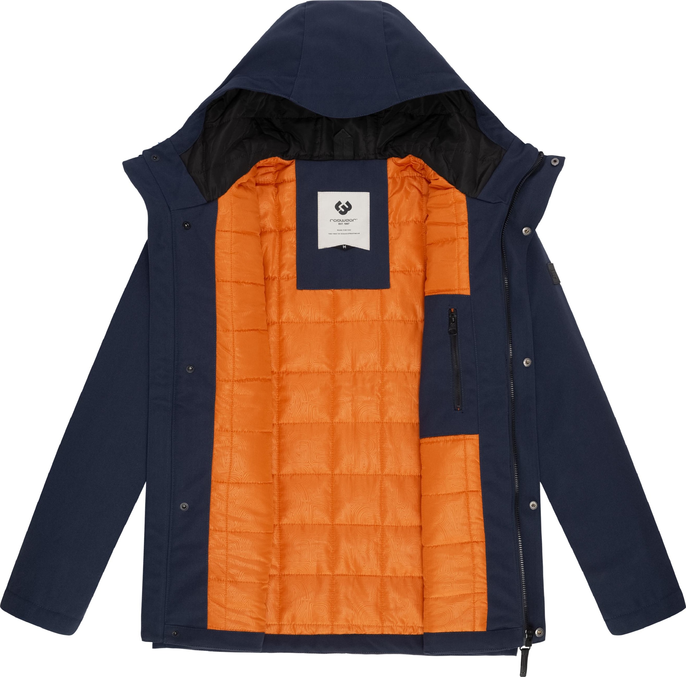 Ragwear Funktionsjacke 'Mr Them' in Blau